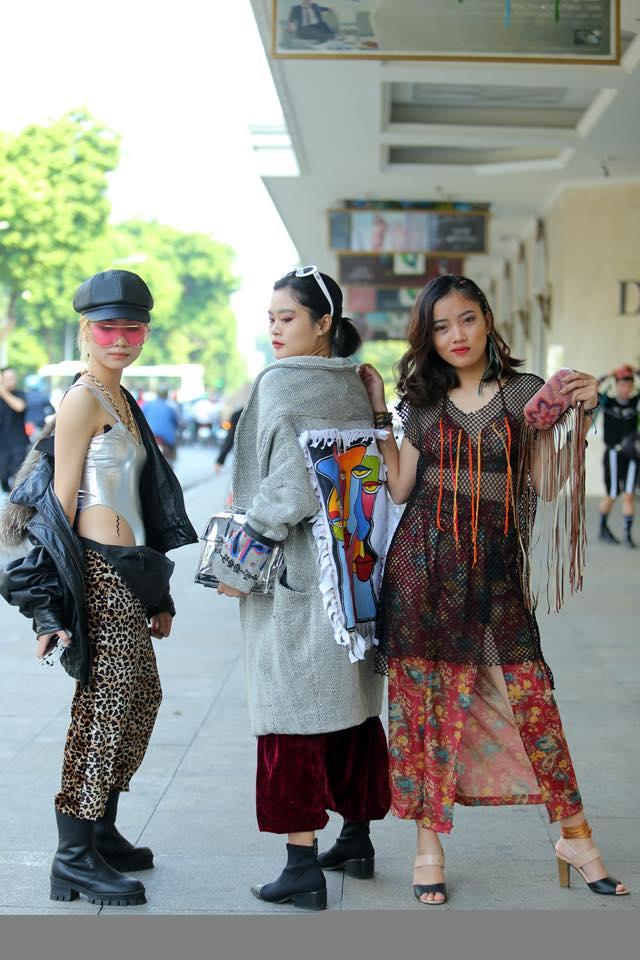 Phát hoảng street style quái dị của giới trẻ tại Vietnam International Fashion Week-2
