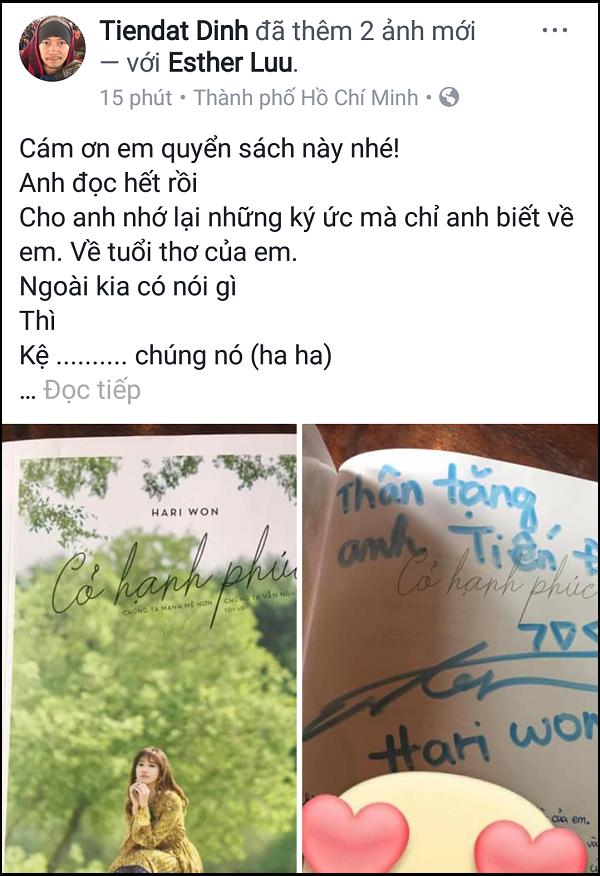 Phản ứng bất ngờ của Tiến Đạt sau khi Hari Won yêu cầu xin lỗi cả đời-3