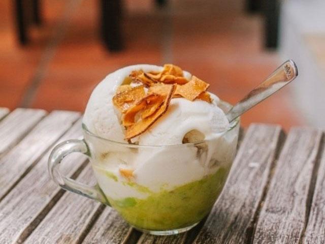 Hướng dẫn cách làm kem bơ Đà Lạt-1