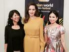 Em gái tỷ phú của Cẩm Ly gặp gỡ Angelina Jolie tại LHP Mỹ