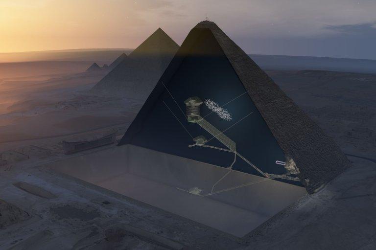 Phát hiện chấn động về Kim Tự Tháp Giza-3