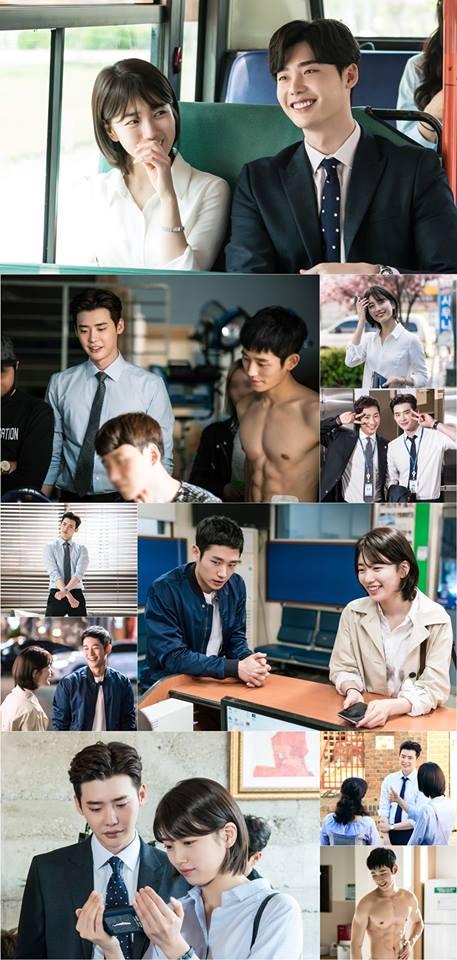 Khi nàng say giấc: Ảnh hậu trường cực đáng yêu của Lee Jong Suk và Suzy-9