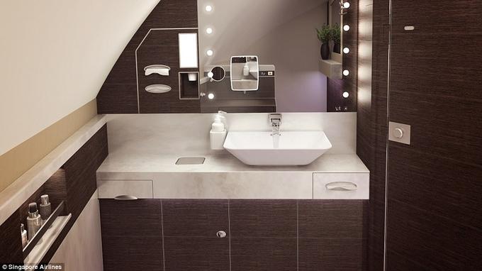 Khoang máy bay giường đôi như phòng khách sạn-6