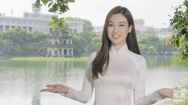 Đỗ Mỹ Linh nói tiếng Anh như gió trong clip giới thiệu bản thân tại Miss World 2017-1