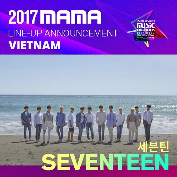 Seventeen chính thức xác nhận tham dự MAMA Premiere tại Việt Nam-1