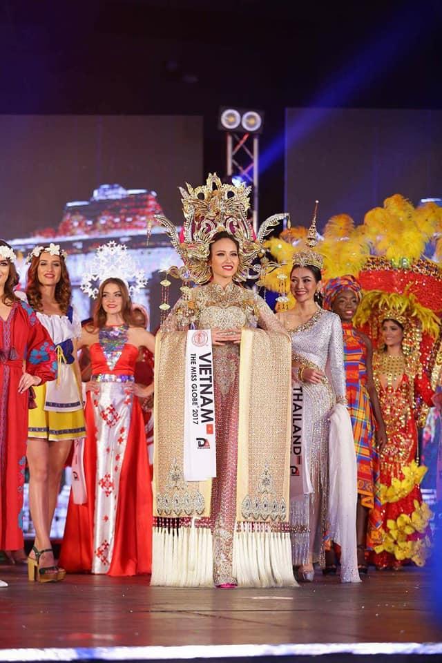 Đi thi trong âm thầm, Khánh Ngân xuất sắc đăng quang Hoa hậu Hoàn cầu 2017-4