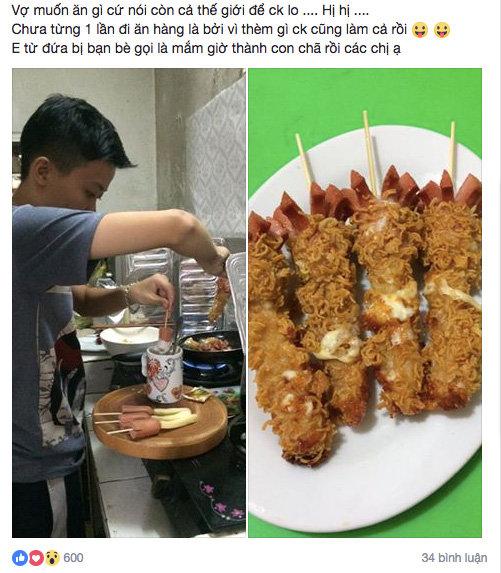 Sự thật bất ngờ về anh chồng nấu trăm món ngon chiều vợ đang được chị em khen nức nở-3