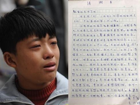 Cảm động cậu bé 12 tuổi bỏ học đi dỡ lạc thuê kiếm tiền chữa bệnh cho mẹ