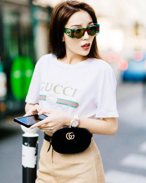 Đụng hàng áo thun Gucci 12 triệu đồng, Tâm Tít khí chất không kém Hà Hồ, Kỳ Duyên-7