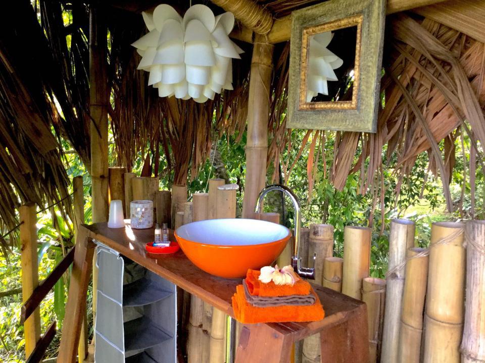 Cặp vợ chồng làm nhà lơ lửng trên cây giữa rừng-3