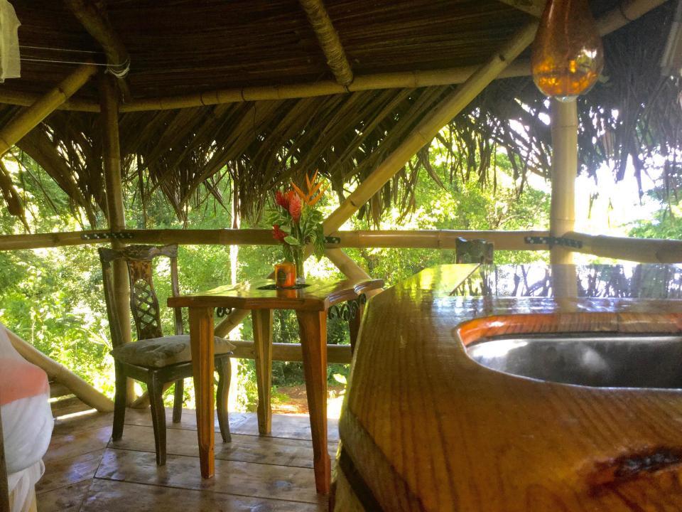 Cặp vợ chồng làm nhà lơ lửng trên cây giữa rừng-6