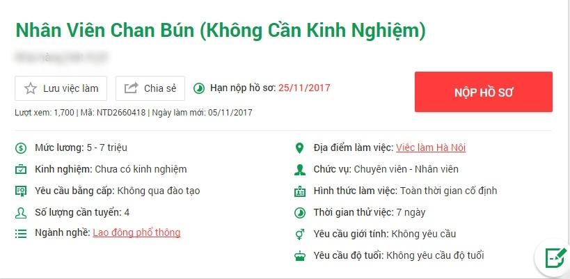 Góc khuất đằng sau câu chuyện nhân viên chan bún lương 5 đến 7 triệu đồng-1