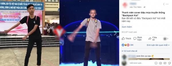 Nam sinh Việt gây bão khi cover điệu nhảy đeo cặp cực siêu-3