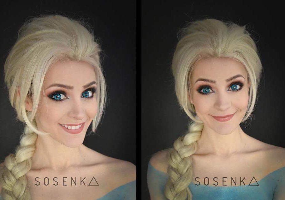 Cô gái có 100.000 fan nhờ tài make up kinh dị, cosplay giống y bản gốc-1