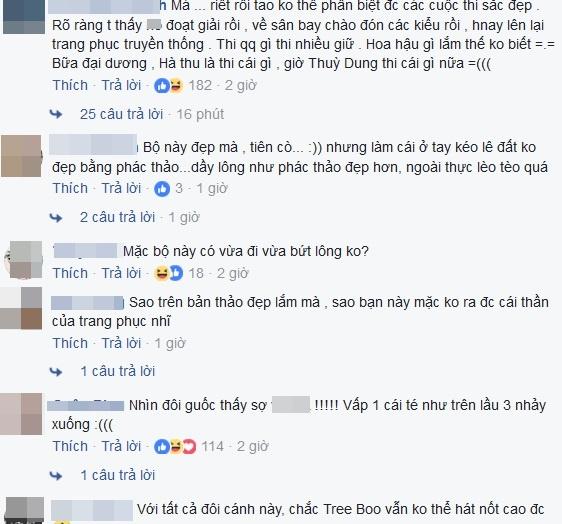 Trang phục dân tộc dự thi Hoa hậu Quốc Tế của Thùy Dung bị chê quê mùa và thiếu tinh tế-9