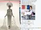 Trang phục dân tộc dự thi Hoa hậu Quốc Tế của Thùy Dung bị chê quê mùa và thiếu tinh tế