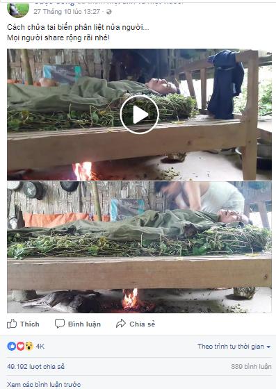 Chuyên gia lên tiếng về clip chữa tai biến mạch máu não bằng cách… hun khói cây lạc tiên-1