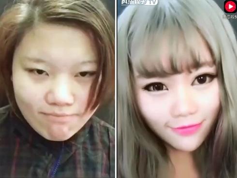 Trên đời có một khoảng cách rất xa, đó là mặt mộc và sau khi make-up của con gái