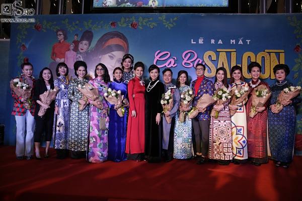 Dàn sao hạng A đồng loạt phủ bóng áo dài trong tiệc ra mắt Cô Ba Sài Gòn-12