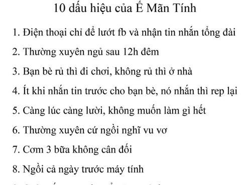 10 dấu hiệu của 'ế mãn tính', ai có cả 10 'giơ tay'