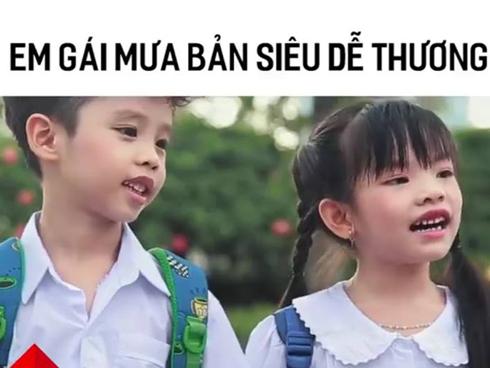 Siêu đáng yêu với cover Em gái mưa phiên bản tình bạn nhí-1