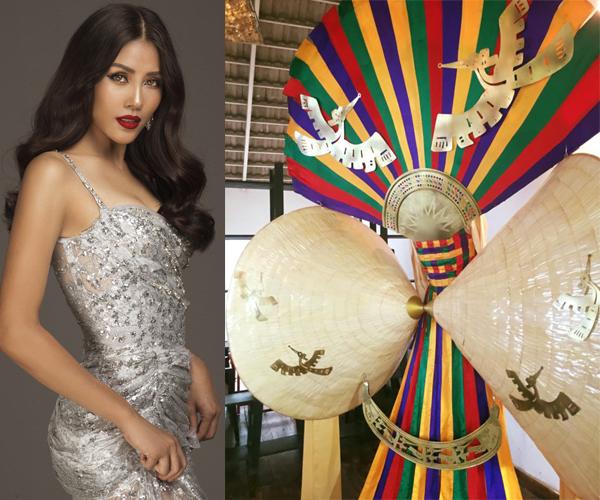 Để thắng giải Quốc phục, Nguyễn Thị Loan phải hạ loạt thiết kế độc đáo tại Miss Universe-2