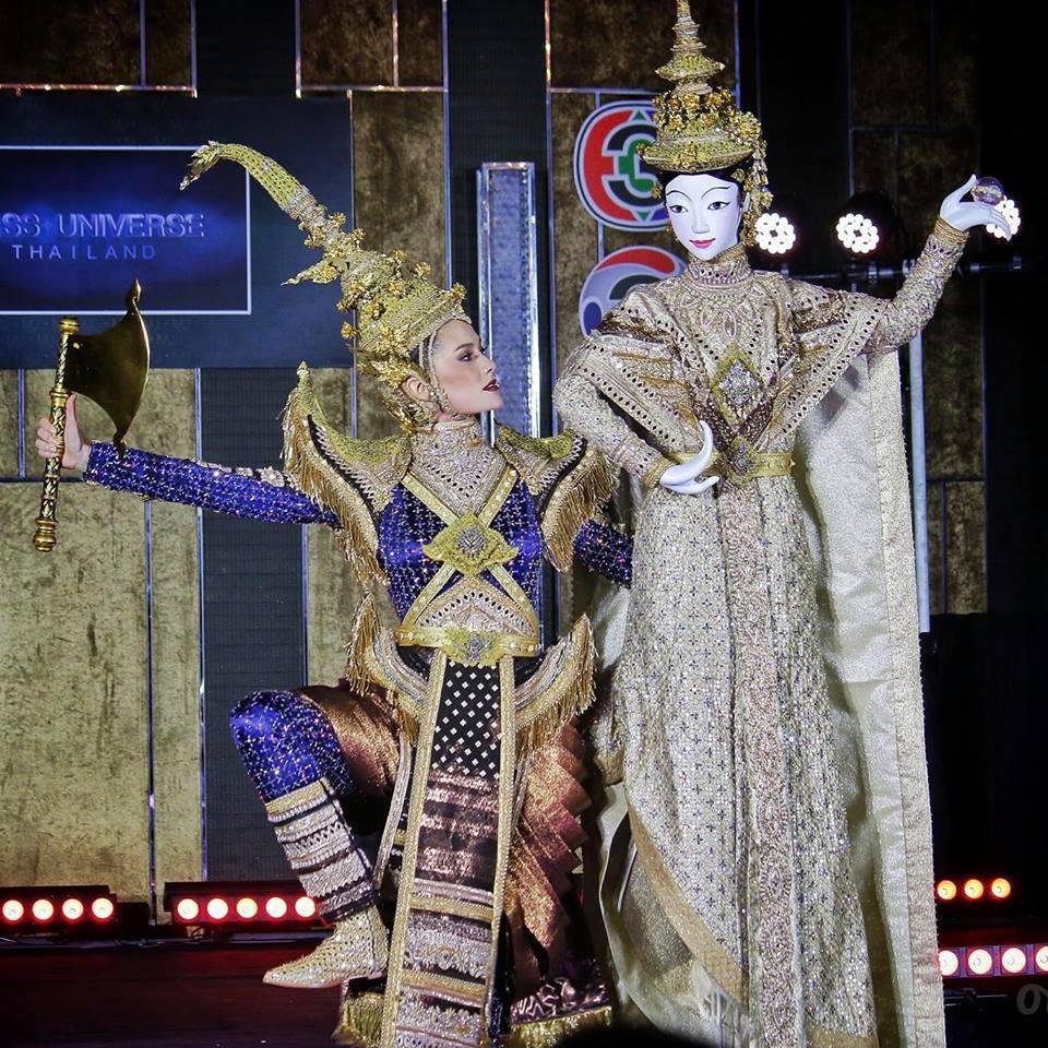 Để thắng giải Quốc phục, Nguyễn Thị Loan phải hạ loạt thiết kế độc đáo tại Miss Universe-4