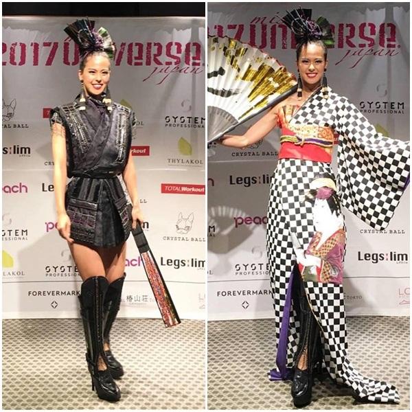 Để thắng giải Quốc phục, Nguyễn Thị Loan phải hạ loạt thiết kế độc đáo tại Miss Universe-7