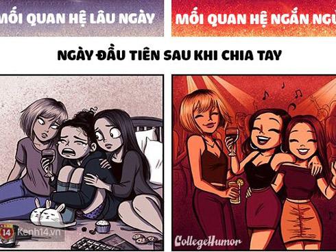 6 sự khác biệt rõ rệt sau khi chia tay giữa mối tình dài ngày và mối tình chớp nhoáng
