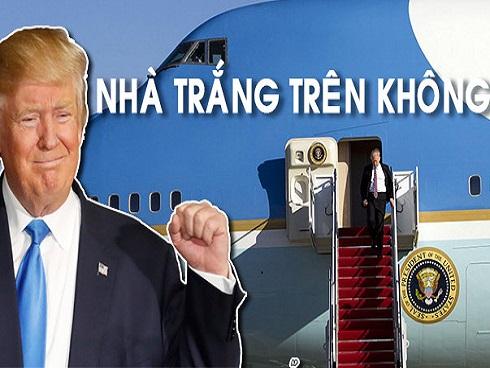 Cảm giác bay Không lực Một như Tổng thống Donald Trump