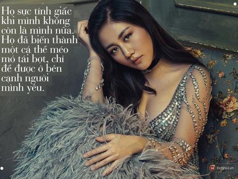 Có rất nhiều cô gái ngoài kia giống Văn Mai Hương, đã từng bỏ cả thế giới vì yêu ai đó...