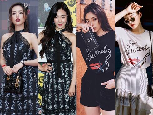 Mặc giống Hoàng Ku, Quỳnh Anh Shyn, Kỳ Duyên đã đành, Khánh Linh còn 'đụng hàng' cả Tiffany
