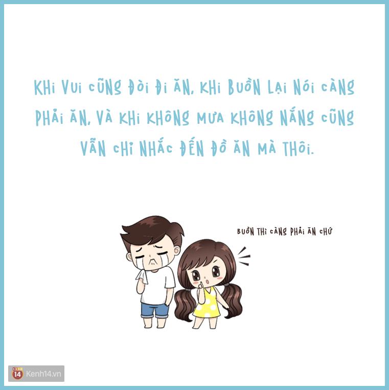 Yêu một cô bạn gái có tâm hồn ăn uống chính xác là như thế nào?-7