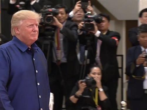 Chiều nay Tổng thống Mỹ Donald Trump tới Hà Nội