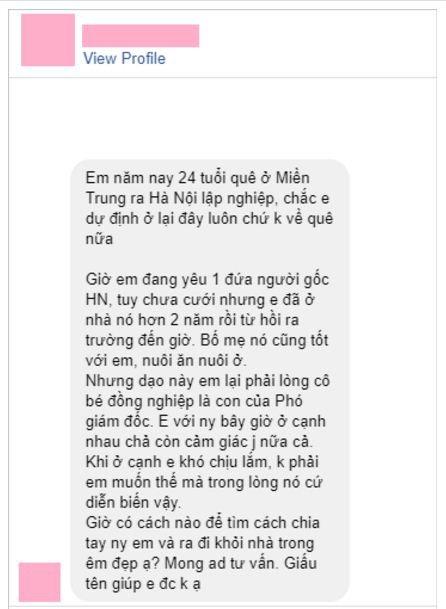 Dân mạng tích cực ủng hộ thanh niên nhờ tư vấn chia tay bạn gái bao nuôi mình 2 năm-1