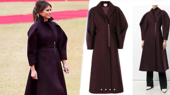 Trang phục hàng hiệu của phu nhân Tổng thống Trump trong chuyến công du-5