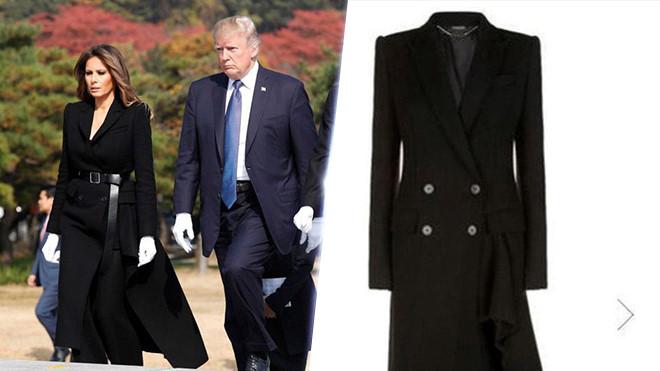 Trang phục hàng hiệu của phu nhân Tổng thống Trump trong chuyến công du-7