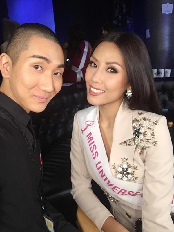 Ngày đầu nhập cuộc, Nguyễn Thị Loan được lựa chọn xuất hiện trên Instagram của Miss Universe-5