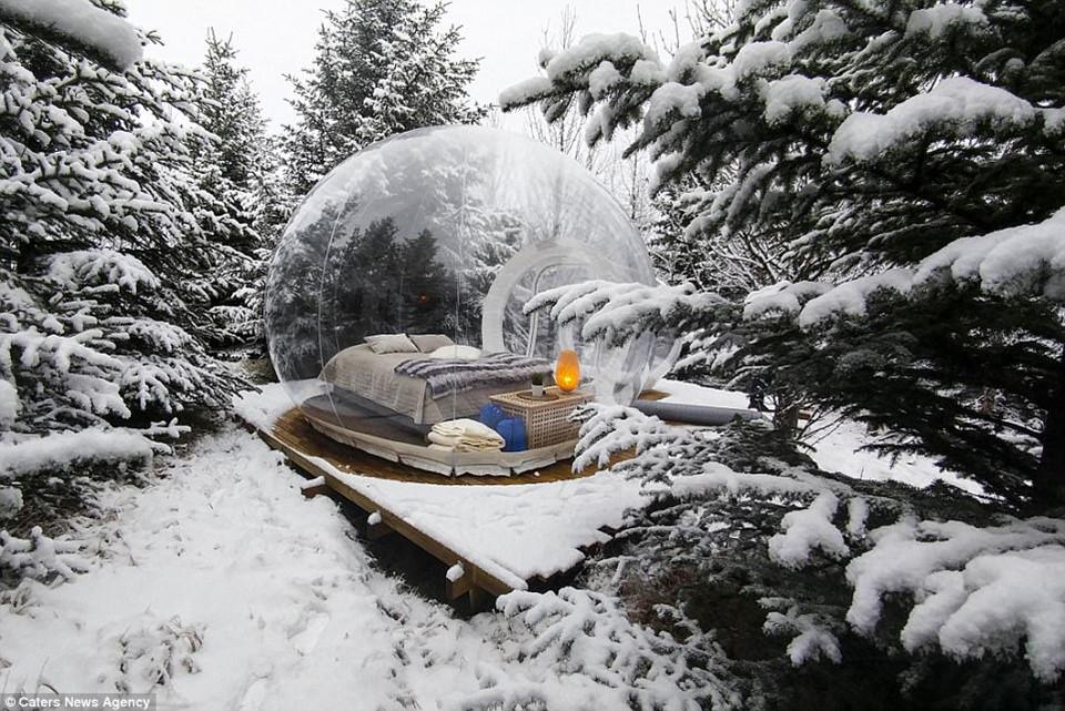 Trải nghiệm phòng khách sạn trong suốt ở Iceland-2