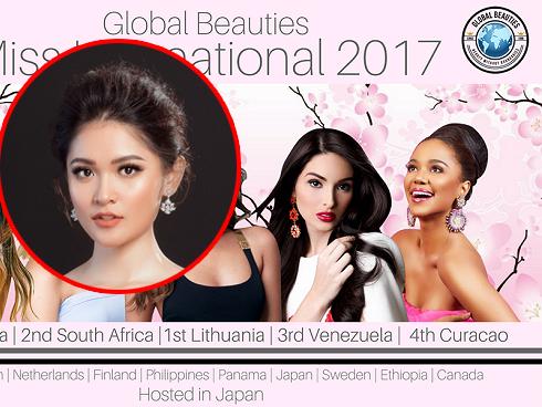 Thùy Dung trượt top 15 mỹ nhân đẹp nhất chung kết Miss International 2017-12