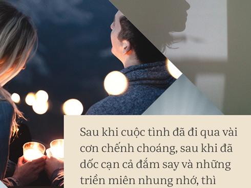 Có phải tình yêu khi đến một lúc nào đó sẽ nhạt đi và người ta chẳng còn thiết tha nhau nữa?