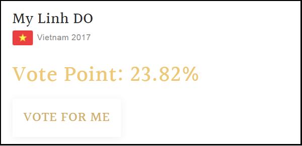 Chơi chiêu đánh úp, khán giả Việt đưa Đỗ Mỹ Linh lên hạng nhất bình chọn tại Miss World 2017-1