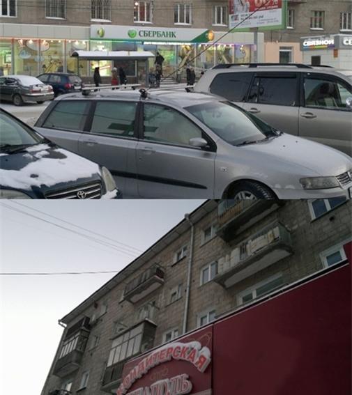 Nhà có điều kiện thì hãy sắm hẳn một đoạn dây cáp dài cả chục mét để giữ xe như thế này nhé