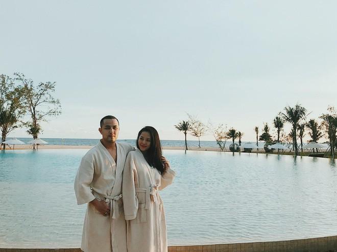 Sau ba tháng kết hôn chị dâu Bảo Thy lộ bụng bầu tròn vo-4