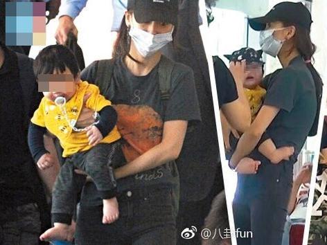 Con trai Angela Baby lộ mặt, cư dân mạng nhận xét giống hệt Huỳnh Hiểu Minh