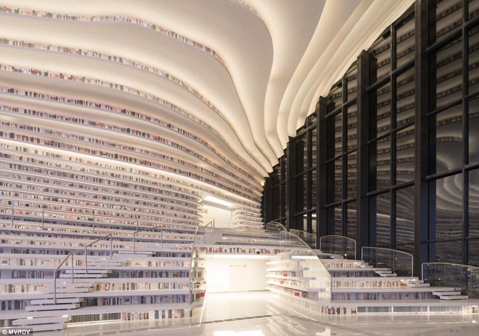 Thư viện khổng lồ chứa 1,2 triệu cuốn sách ở Trung Quốc-7