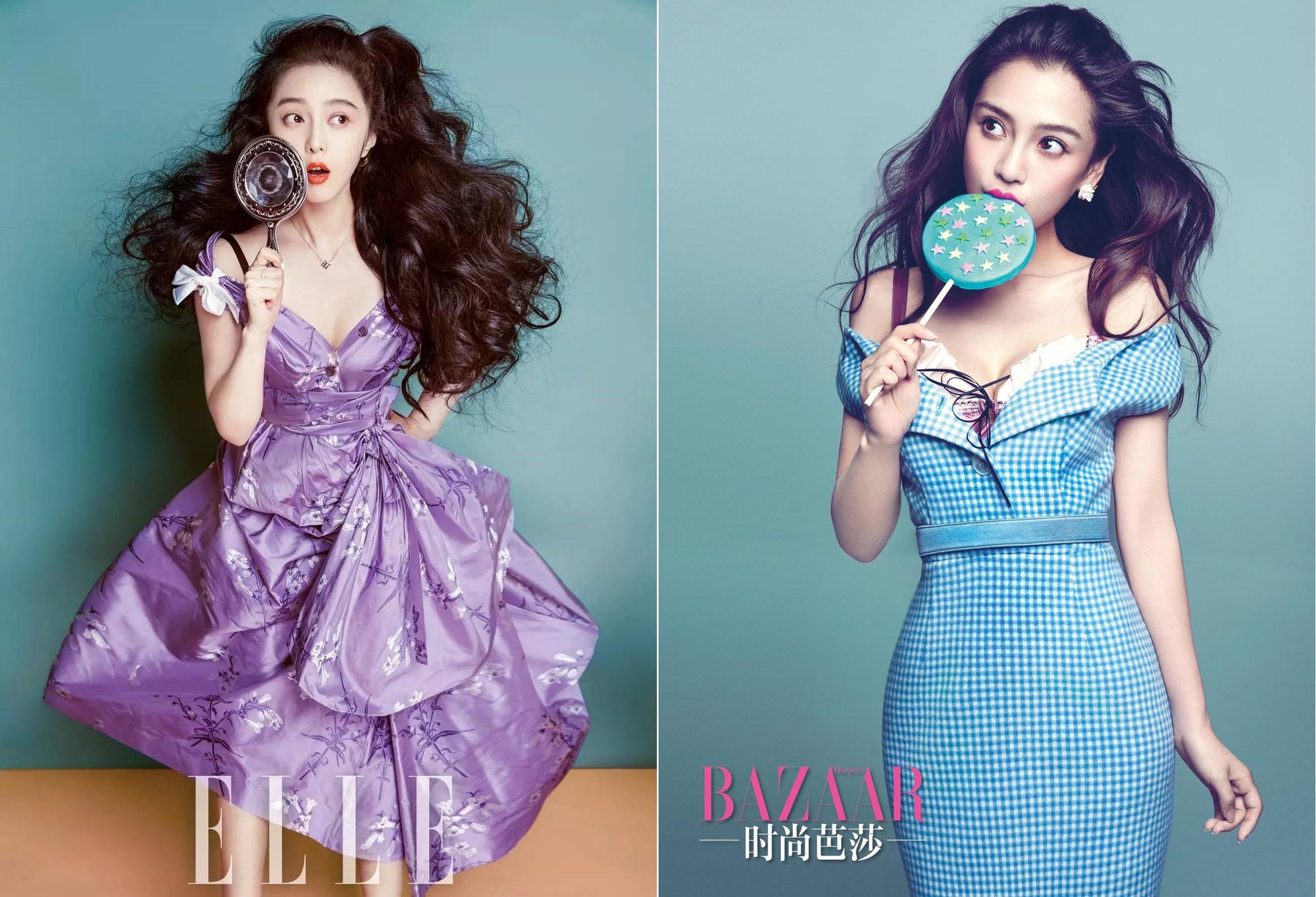 Khác biệt về phong cách, Phạm Băng Băng và Angela Baby vẫn có những pha đụng hàng thú vị-8