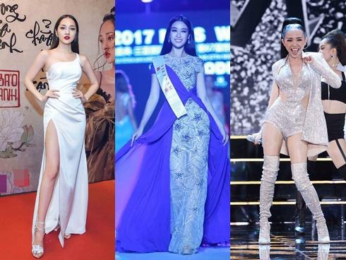 Diện đầm xanh tỏa sáng, Đỗ Mỹ Linh đẹp xuất sắc đứng top 1 thảm đỏ tuần này