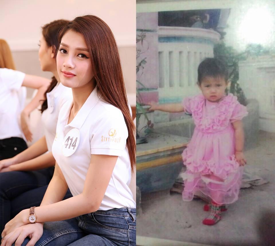 Đọ nhan sắc thời em chưa 18 của dàn thí sinh Hoa hậu Hoàn vũ Việt Nam 2017-4