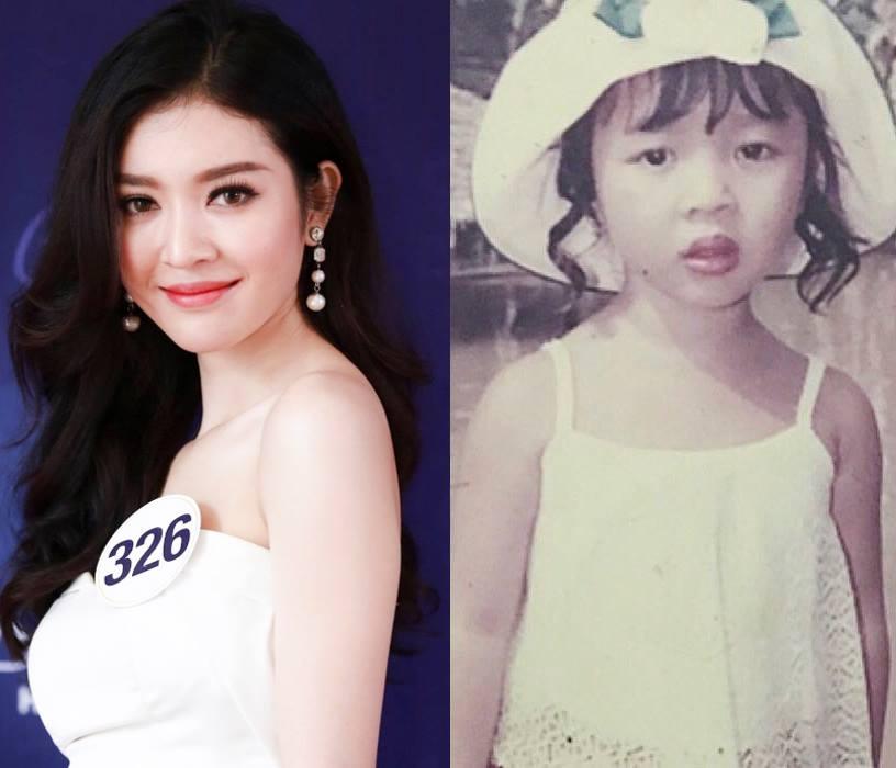 Đọ nhan sắc thời em chưa 18 của dàn thí sinh Hoa hậu Hoàn vũ Việt Nam 2017-13